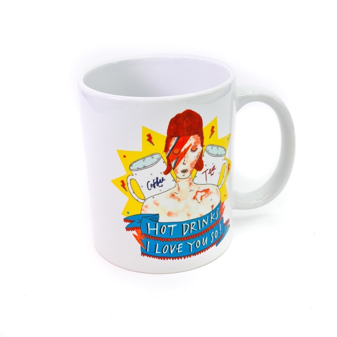 Hot Drinks, David Bowie Mug