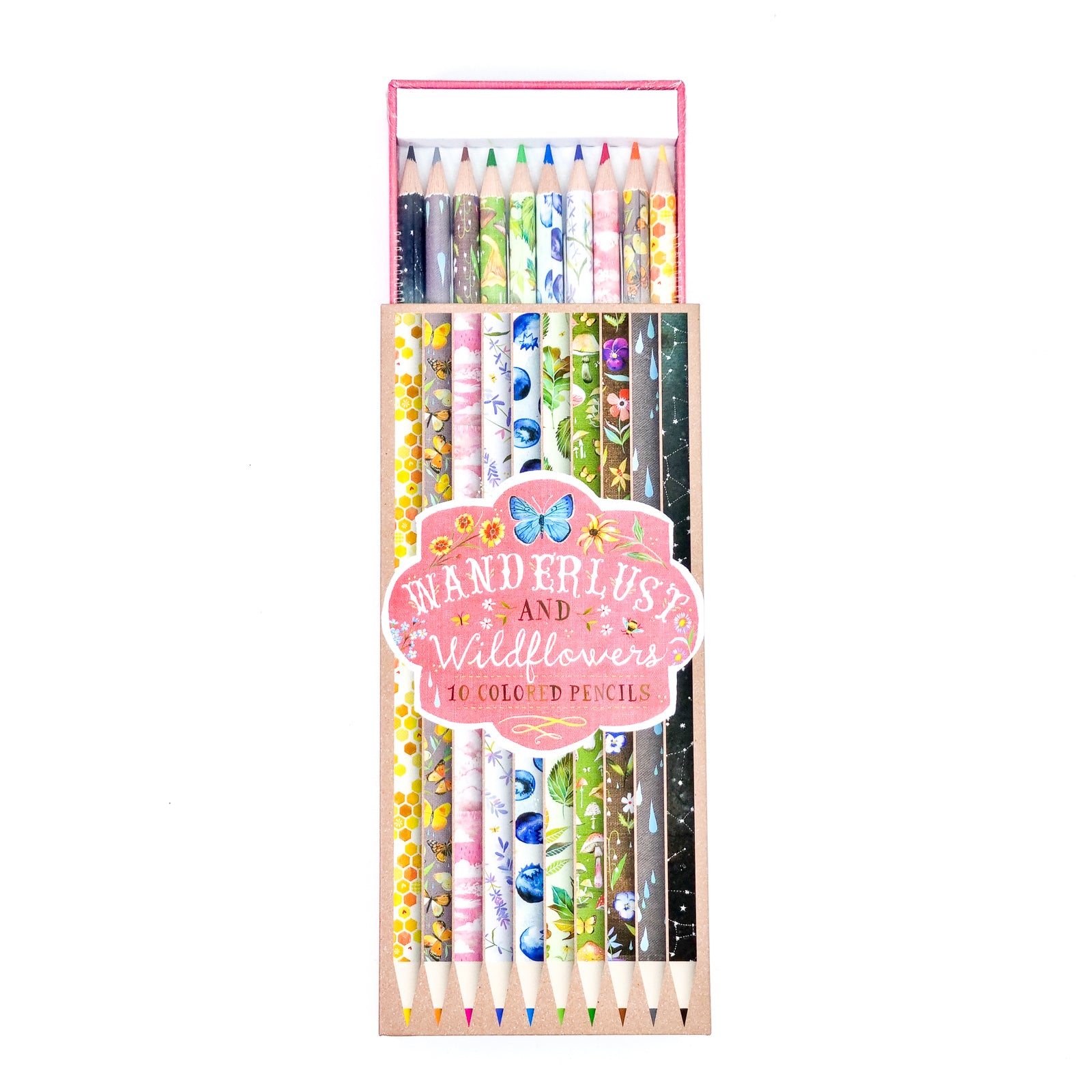 Floral Colouring Pencils