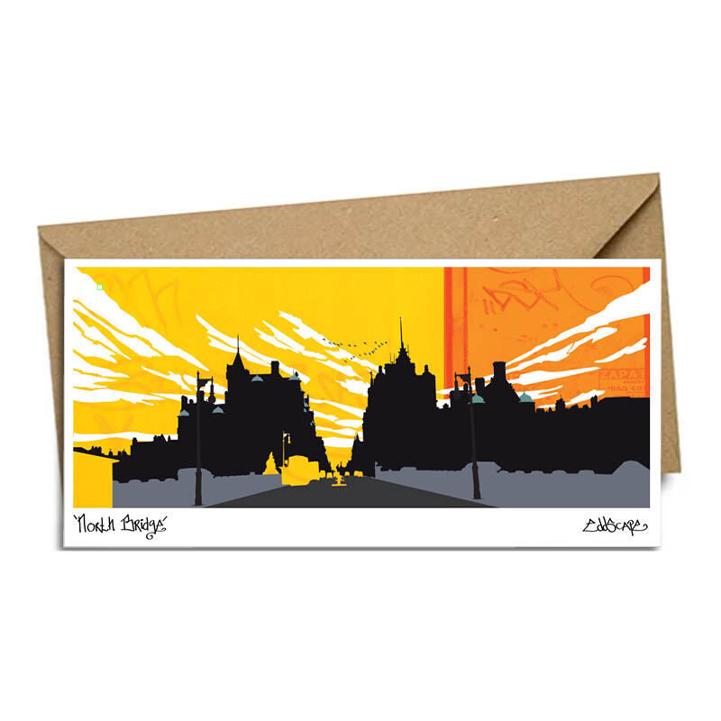 North Bridge Edinburgh Card