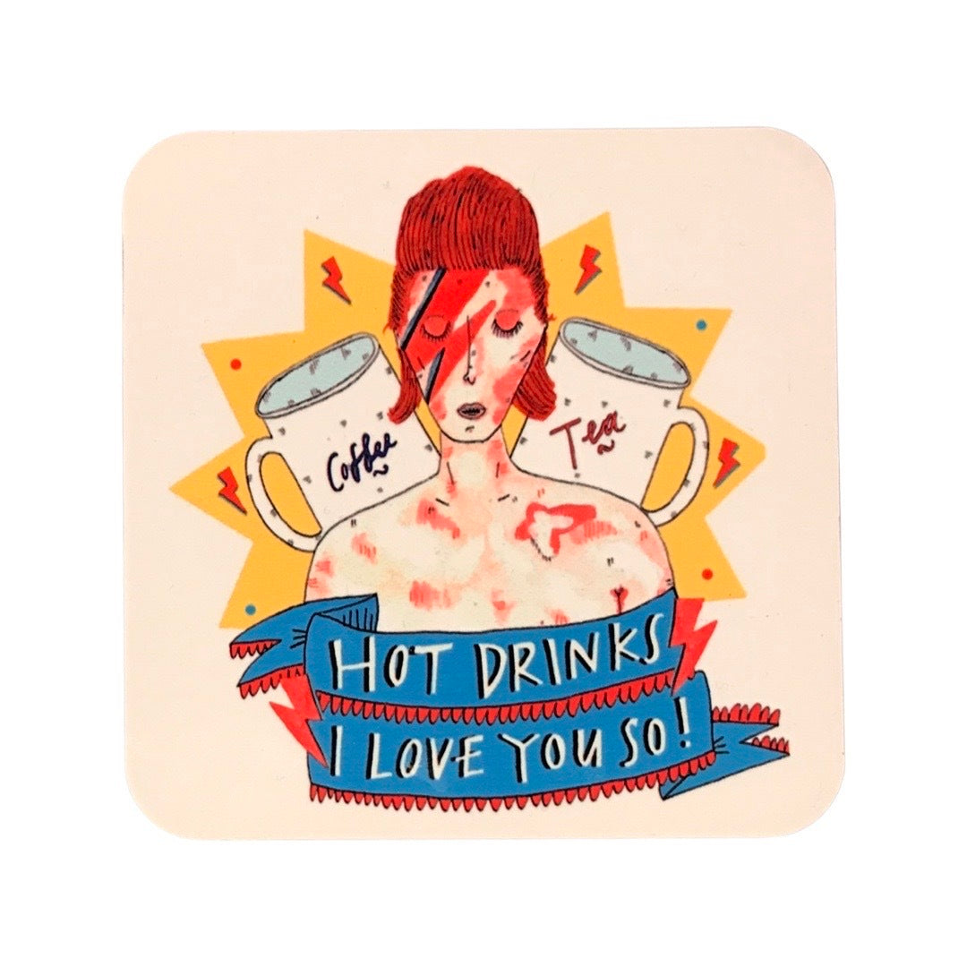 Hot Drinks, David Bowie Coaster