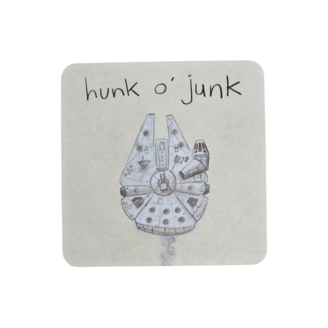 Hunk o' Junk Coaster