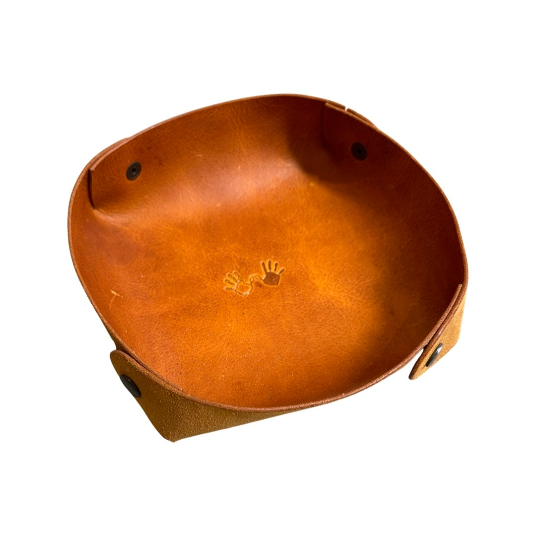 Leather Trinket Tray