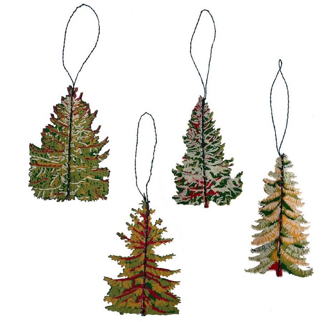 Forest Paper Ornaments