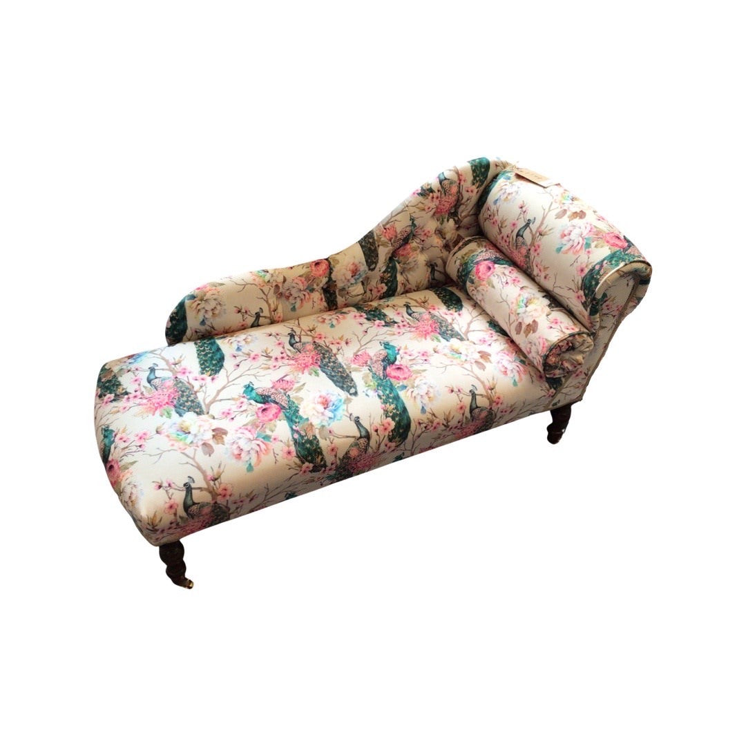 Peacock Velvet Chaise Longues