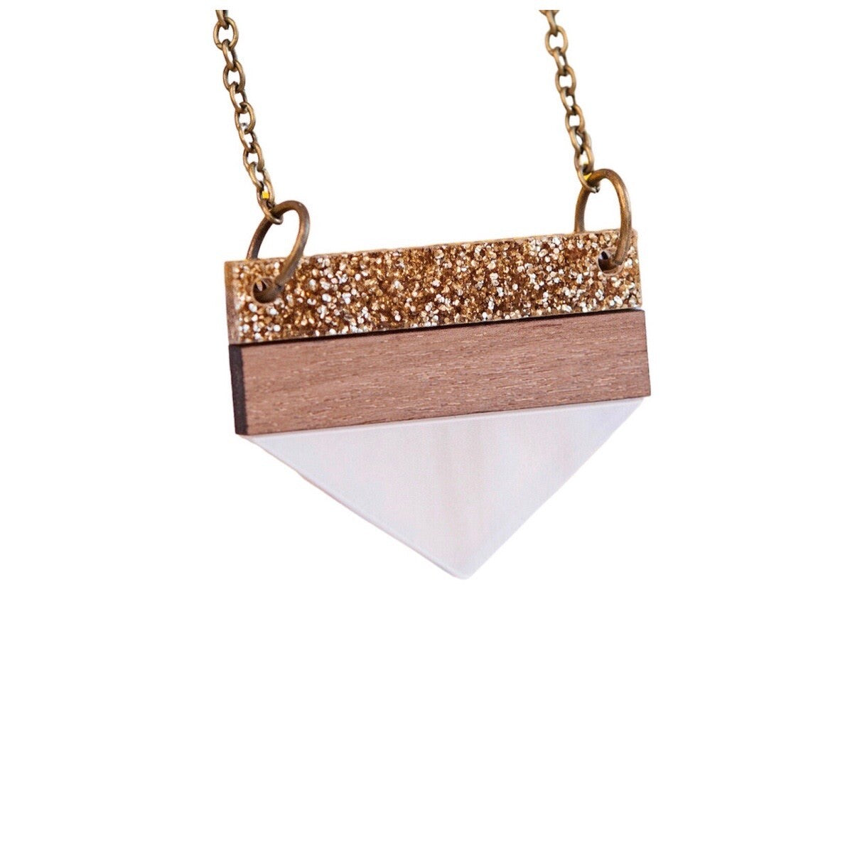 Glitter Point Necklace