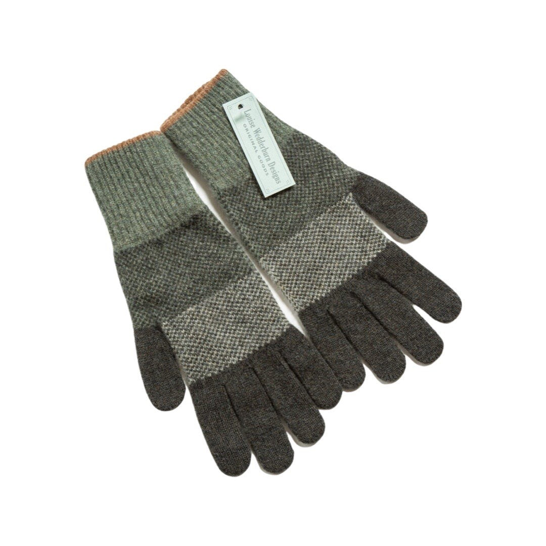 Melange Lambswool Gloves