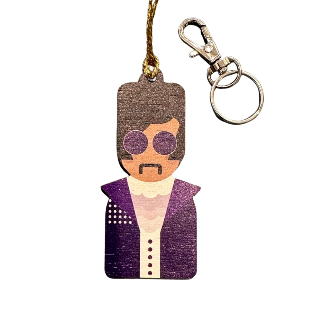 Prince Wooden Decoration / Keyring