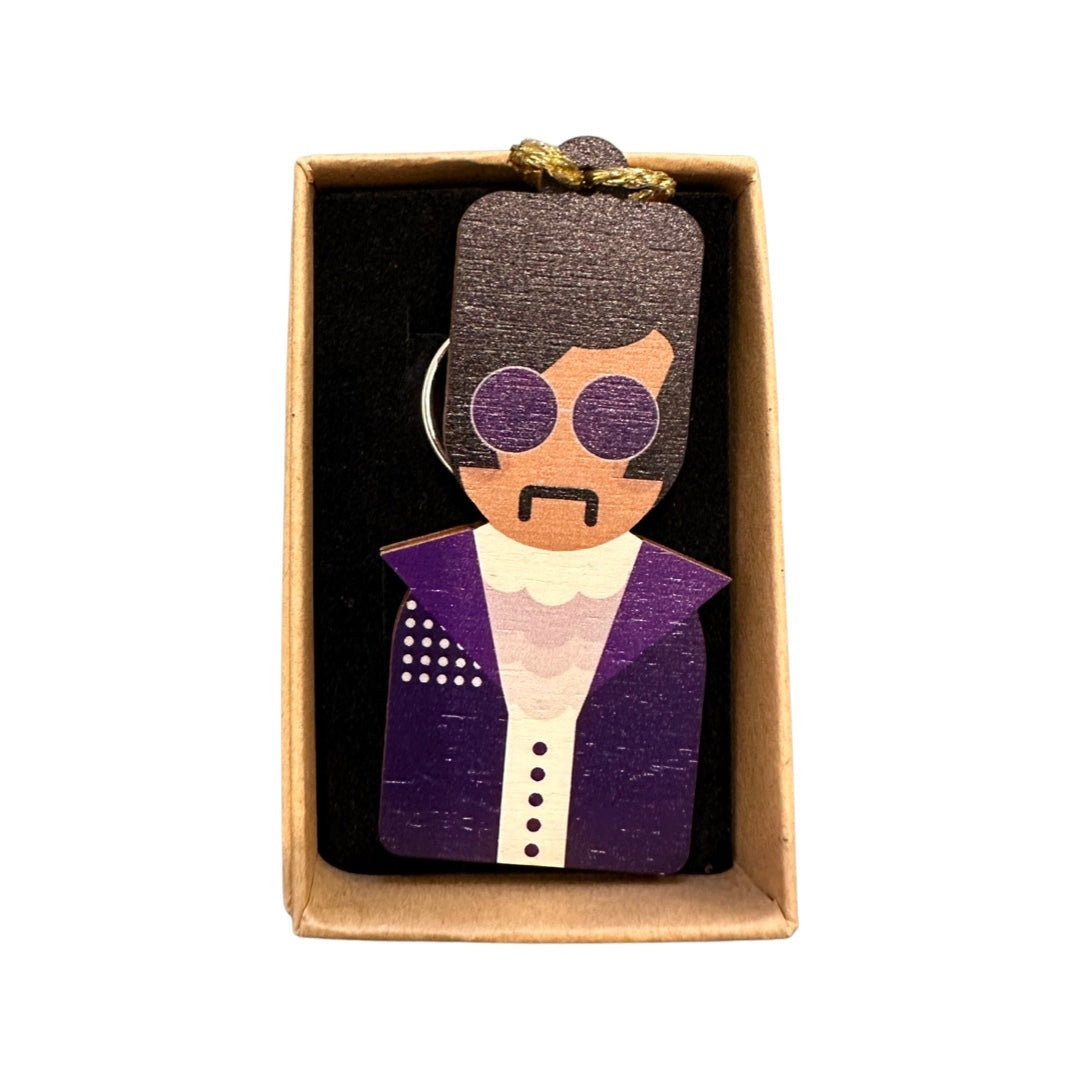 Prince Wooden Decoration / Keyring