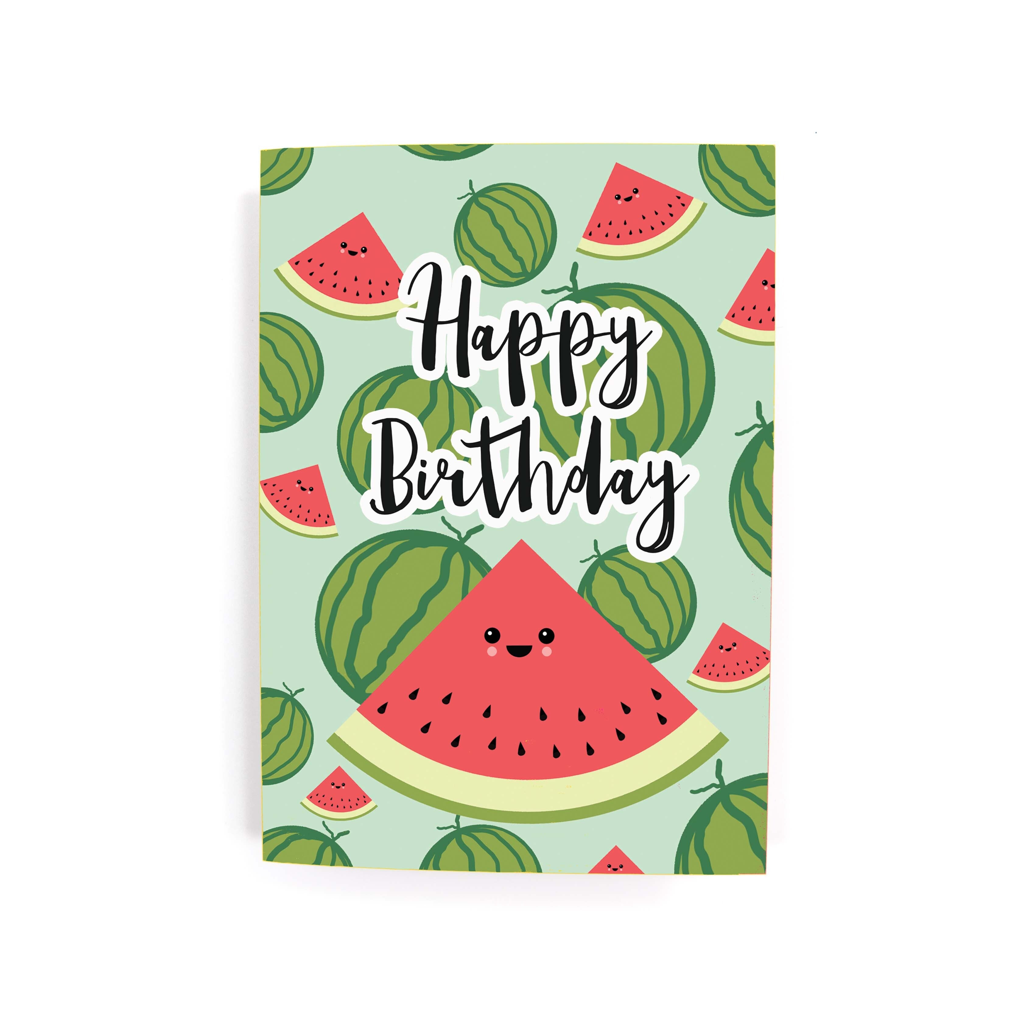 Watermelon Birthday Card