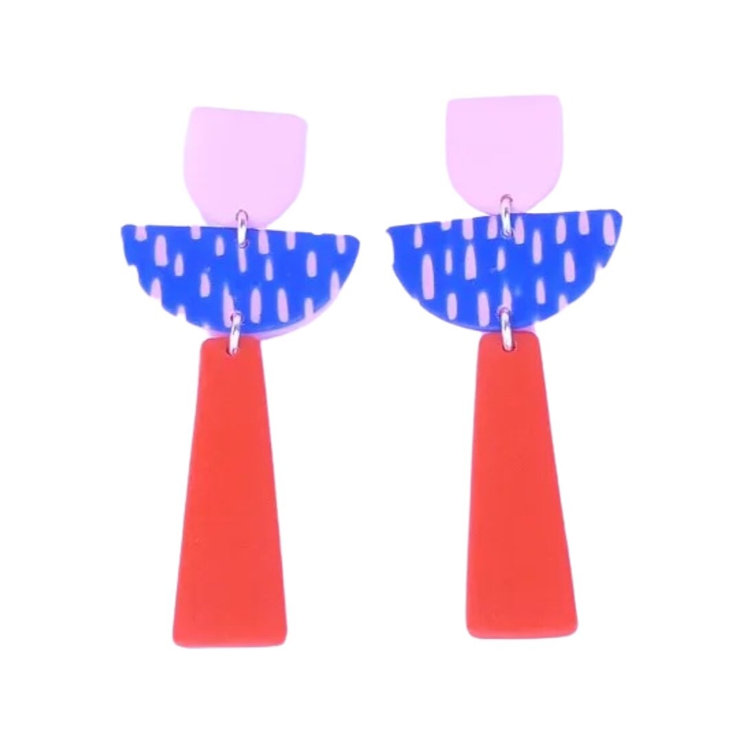 Pluie Fan Earrings