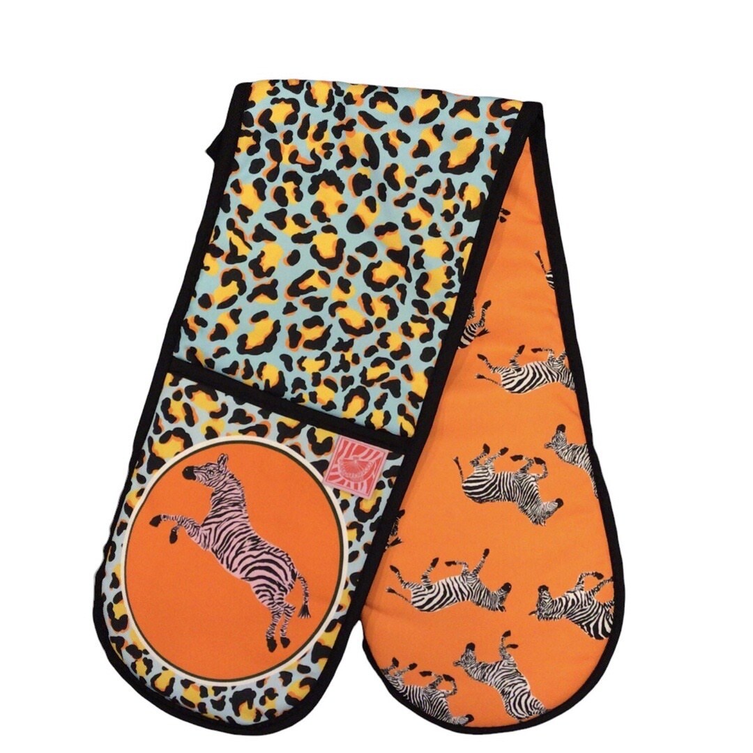 Zebra Oven Gloves