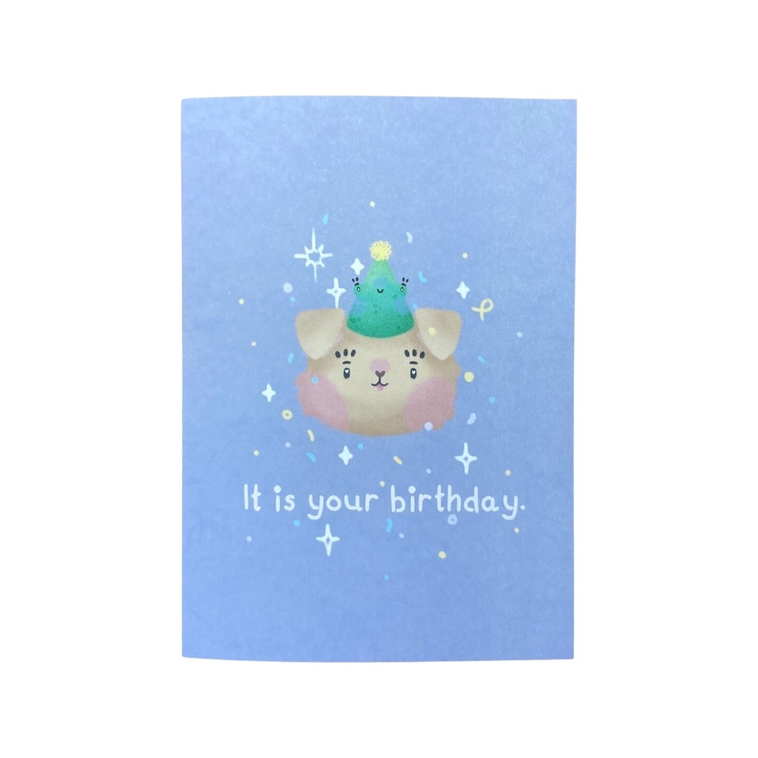 It Is Your Birthday Dog Card