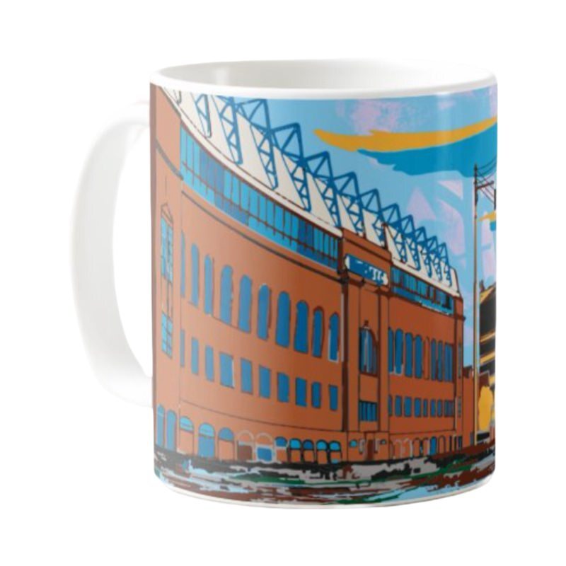 Rangers Ibrox Stadium Mug