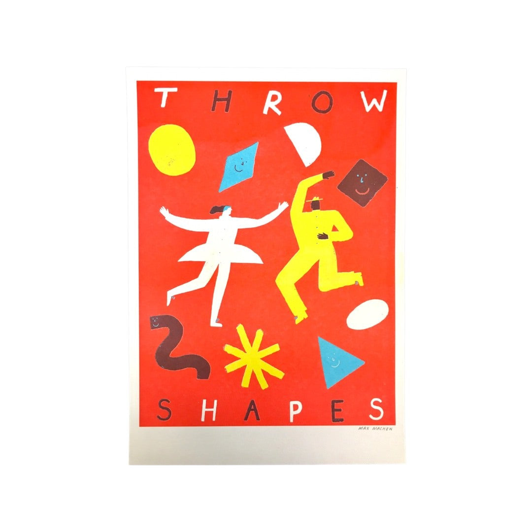 Throw Shapes Print