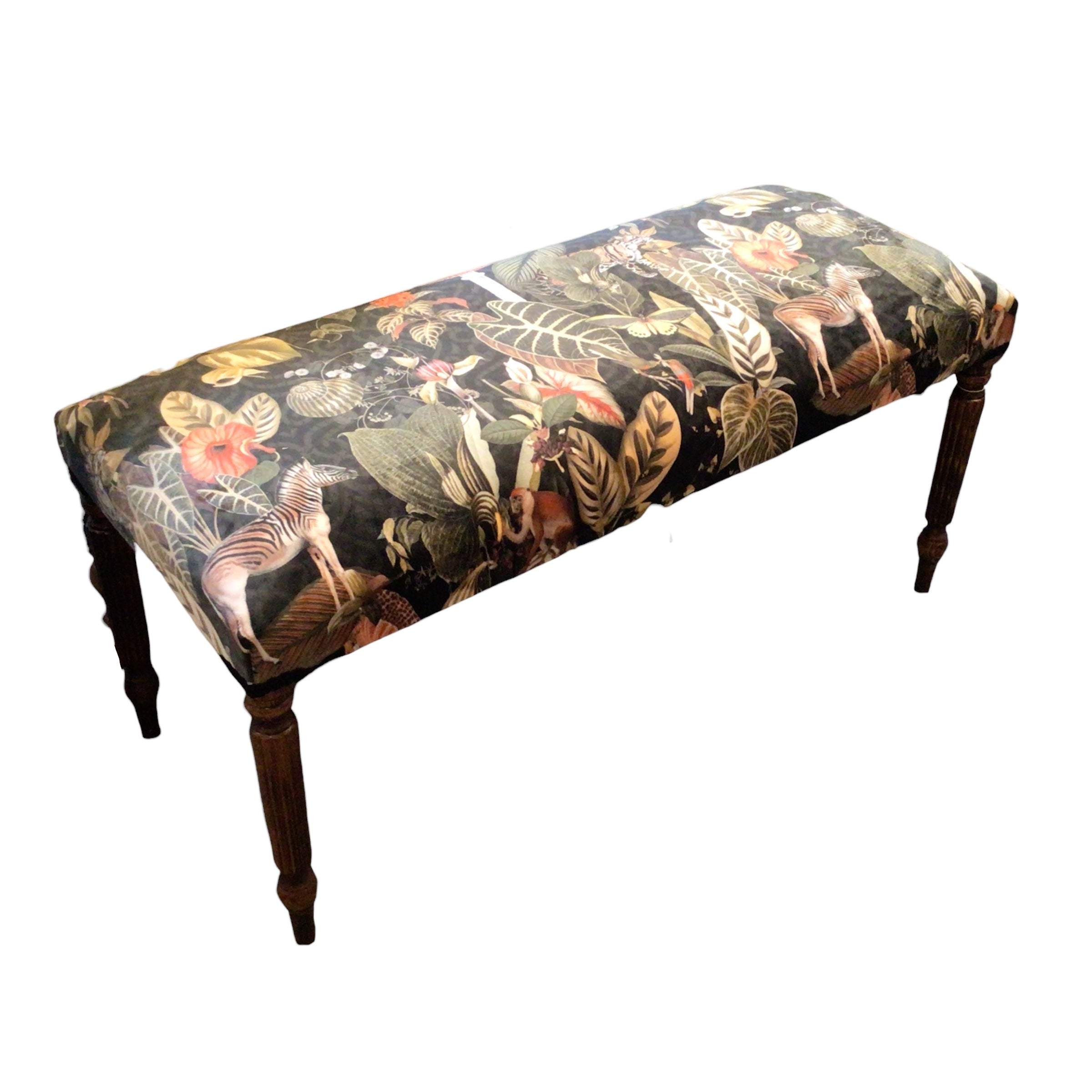 Jungle Velvet Bench