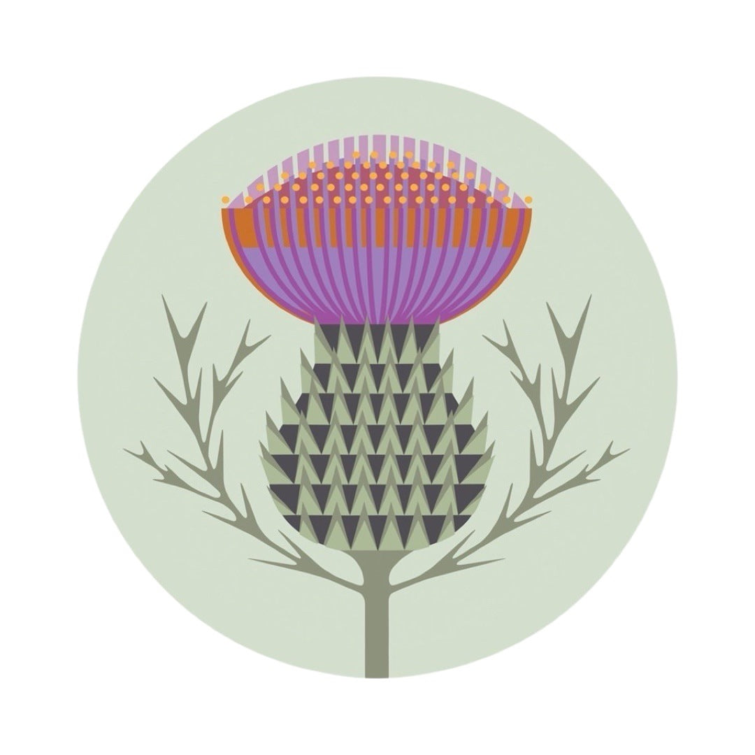 Thistle Coaster / Placemat