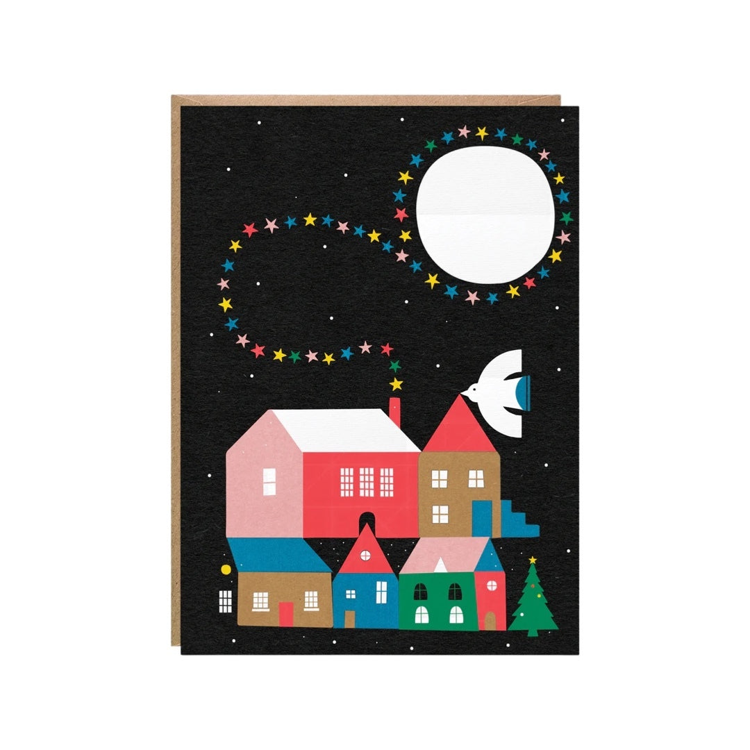 Starry Night Christmas Card