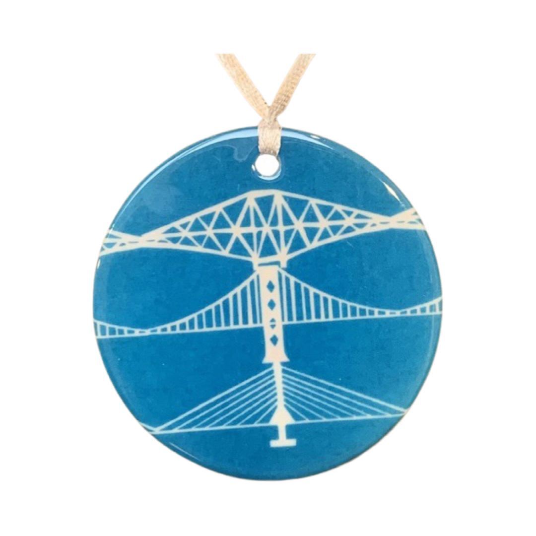 Forth Bridges Bone China Decoration