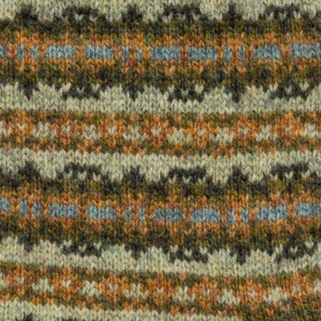 Shetland Fairisle Fingerless Mittens