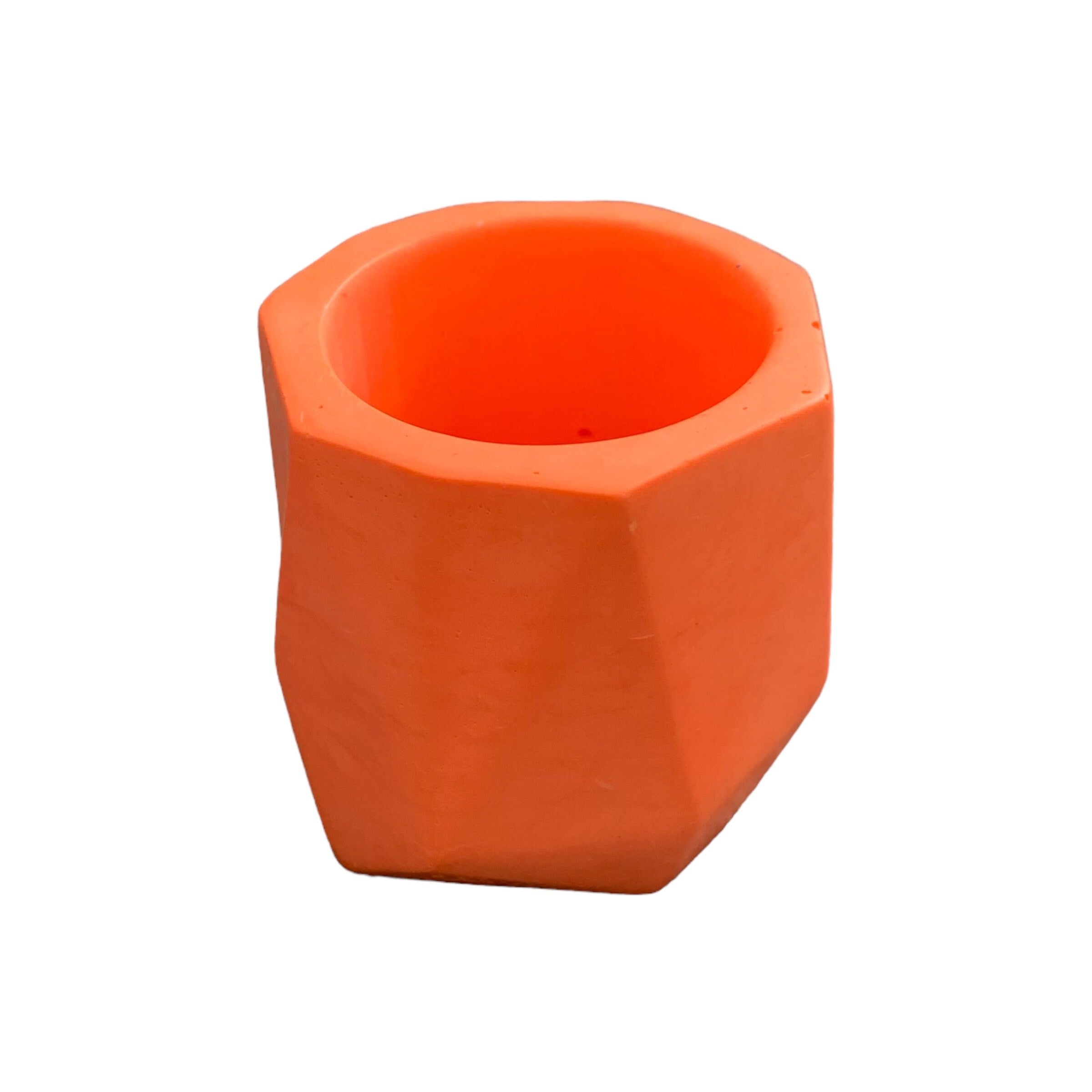 Block Colour Mini Geometric Pot