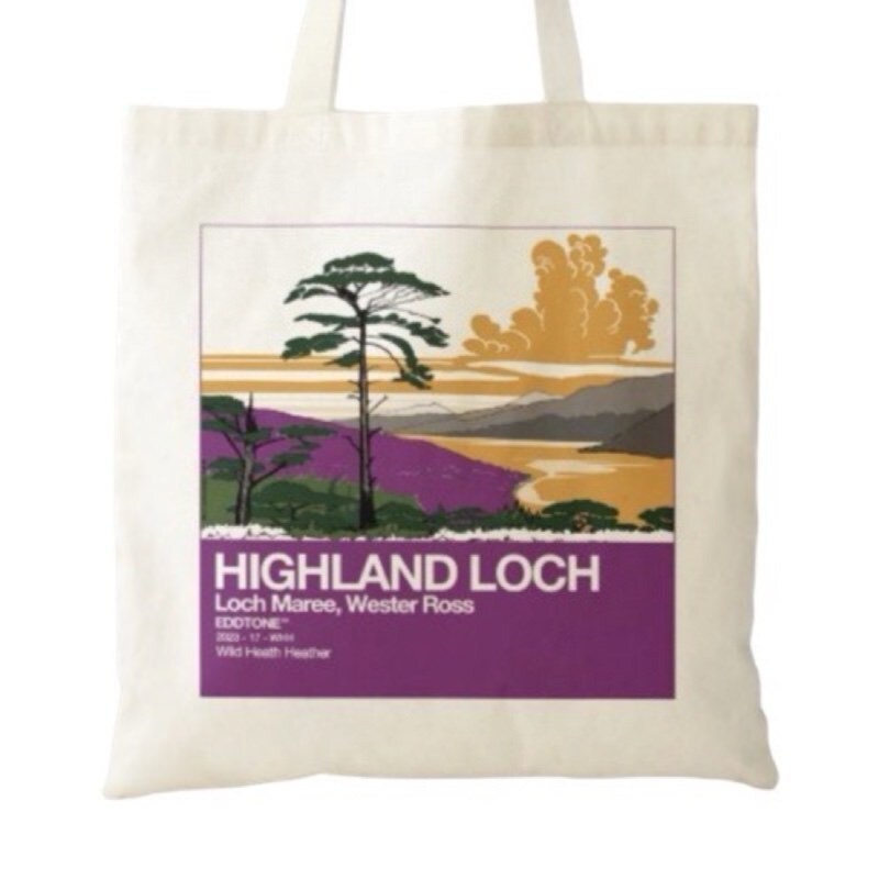 Highland Loch Tote Bag