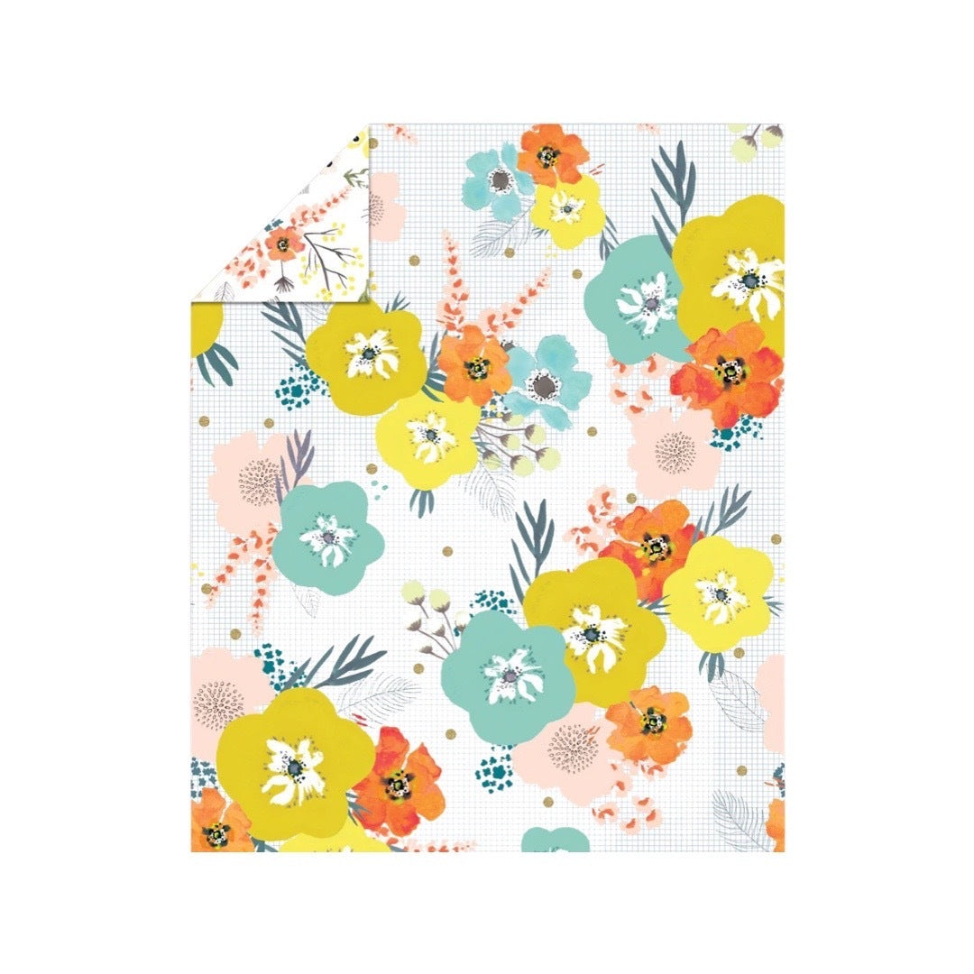 Yellow Flower Wrapping Paper