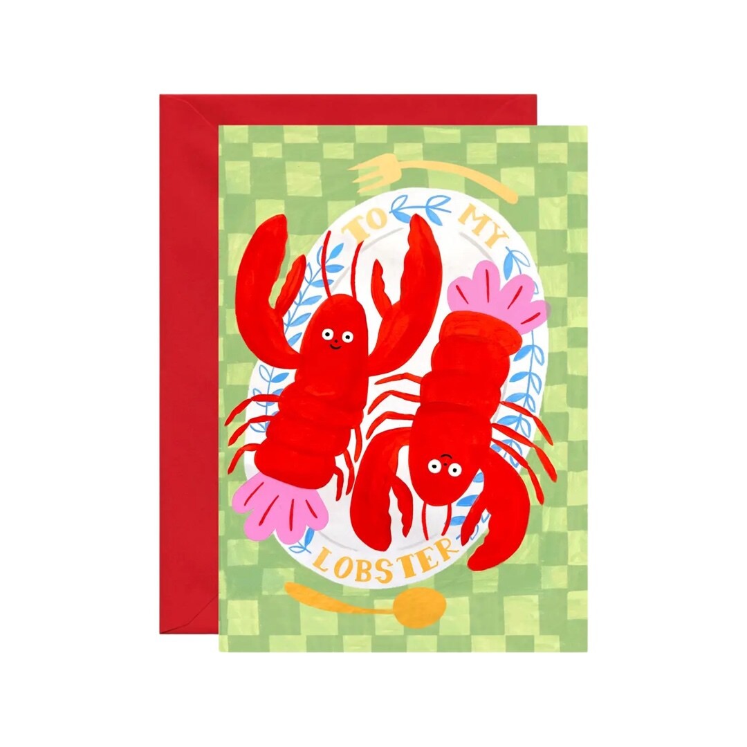 To My Lobster Card