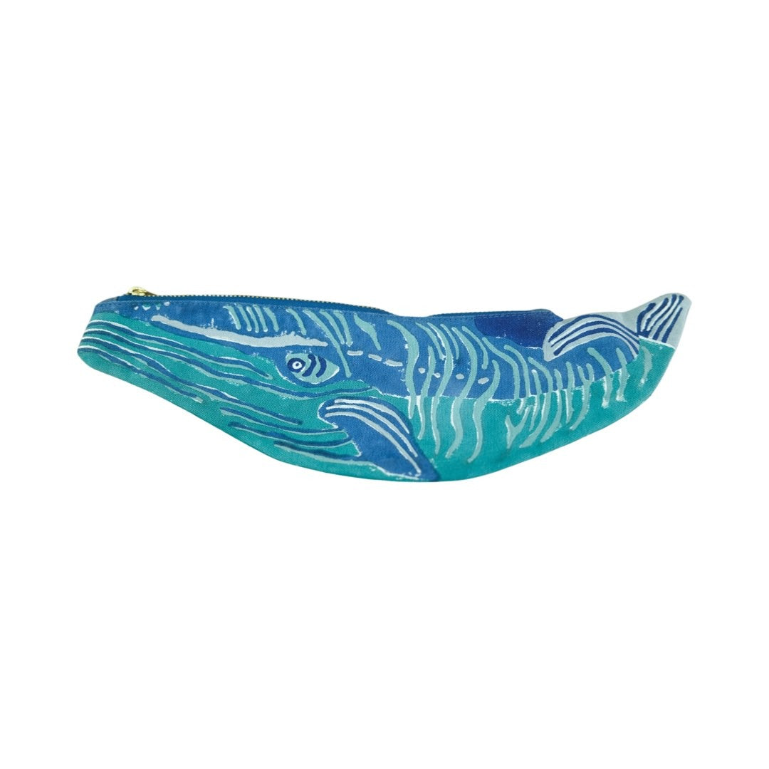 Whale Fabric Pouch