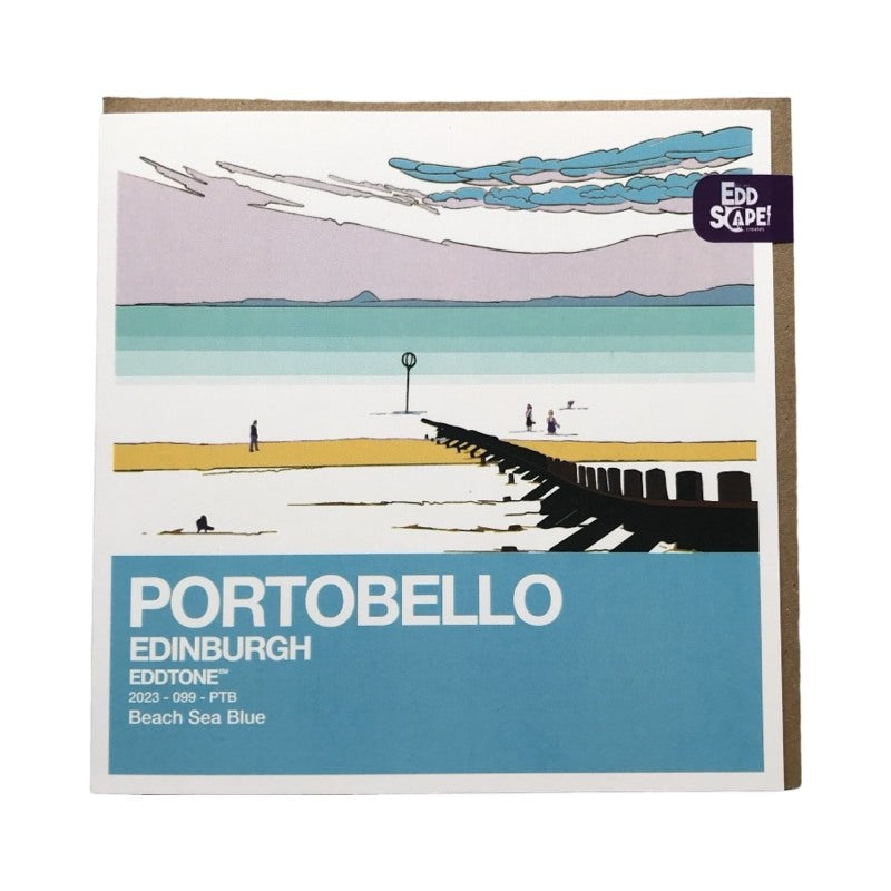 Portobello Beach Card