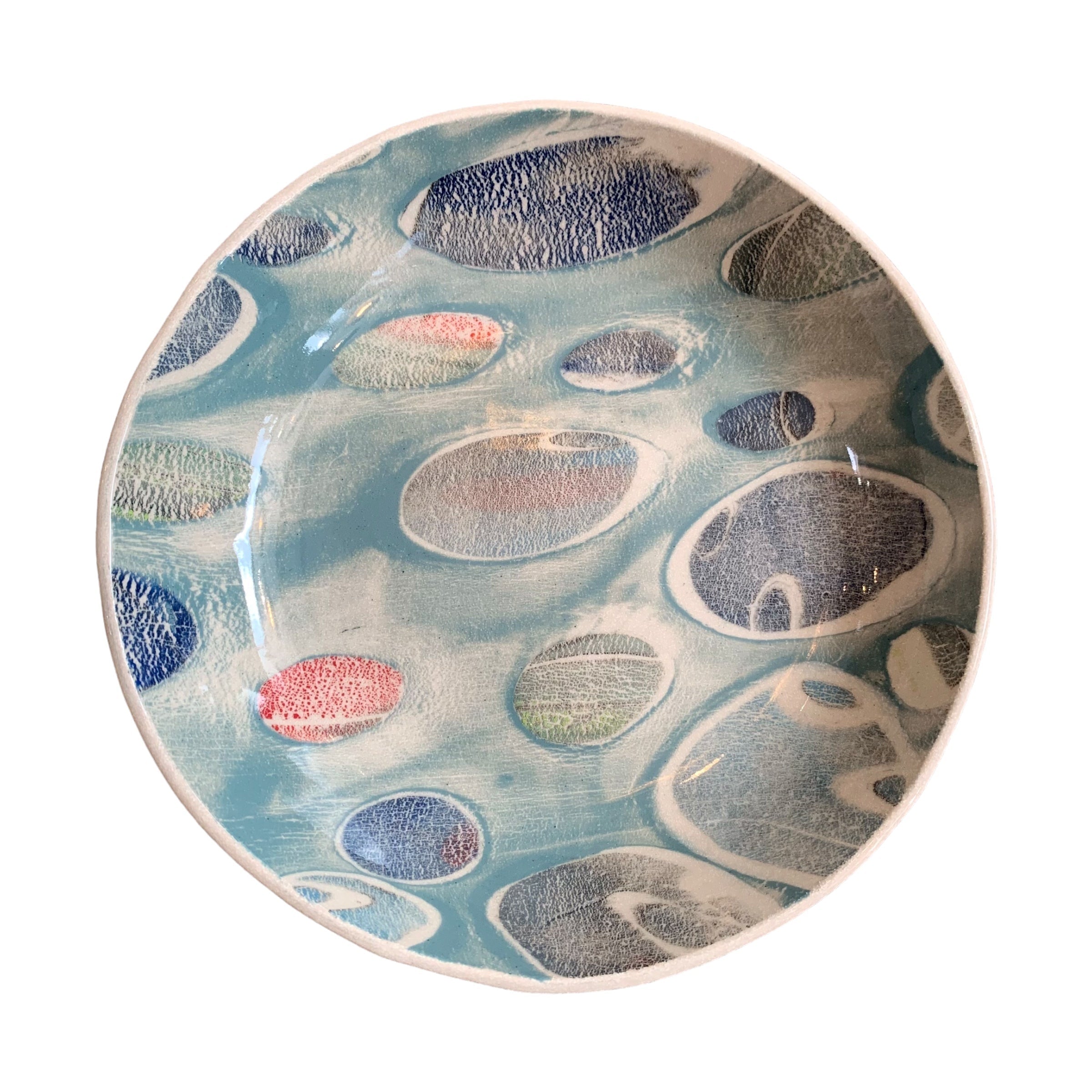 Pebbles Ceramic Pasta Bowl