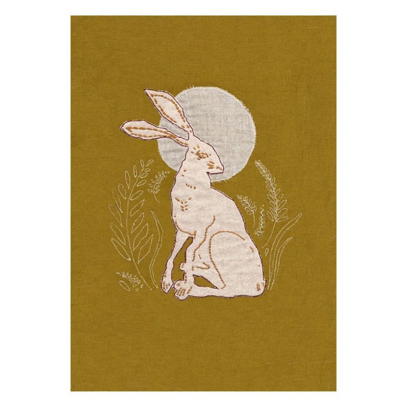 Moonlit Hare Print