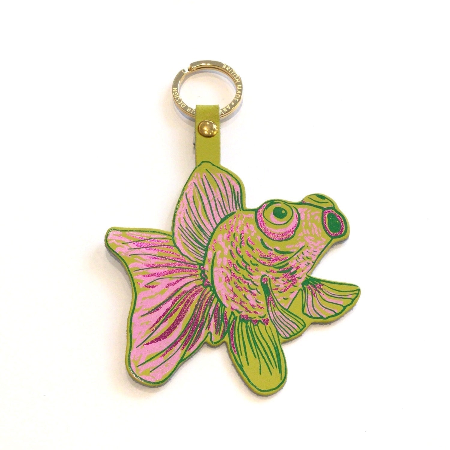 Goldfish Keyring