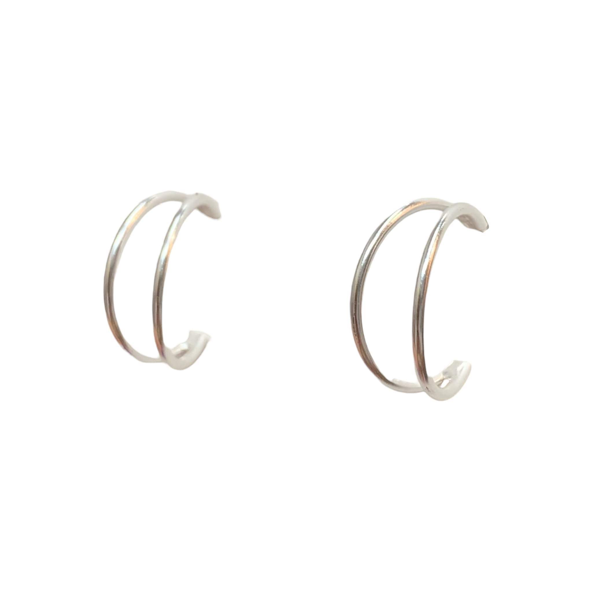 Double Mini Hoop Earrings