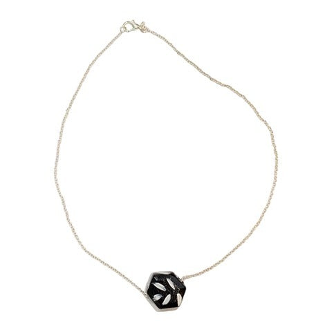 Hexagon Monochrome Necklace