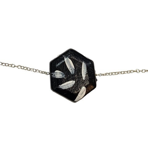 Hexagon Monochrome Necklace