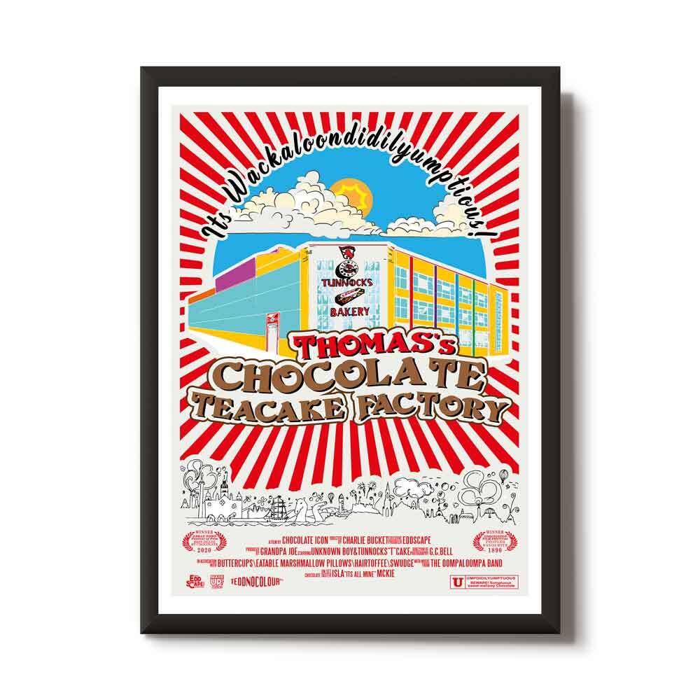 Chocolate Factory Tunnocks Print