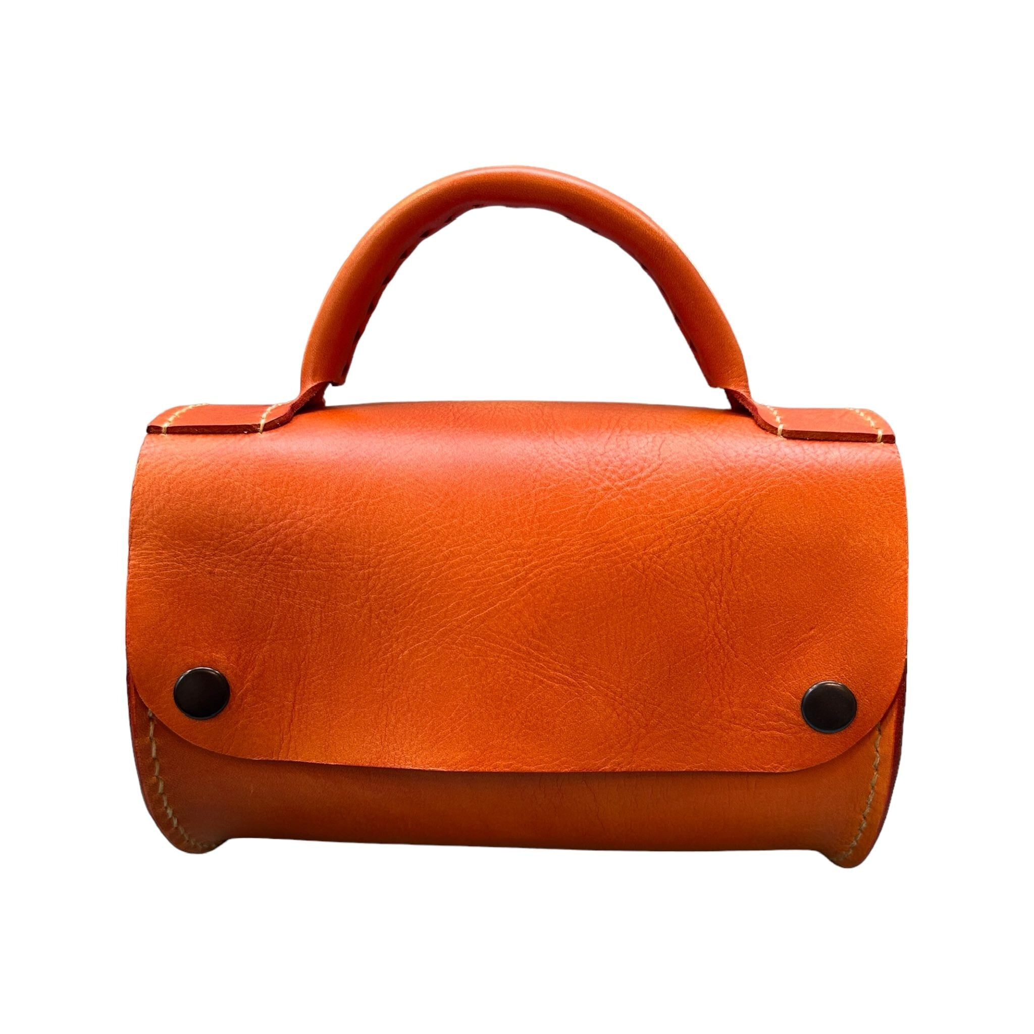 Barrel Leather Bag