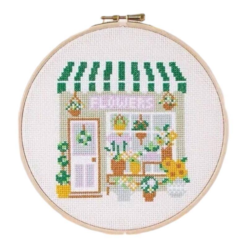 Little Buds Florist Cross Stitch Kit