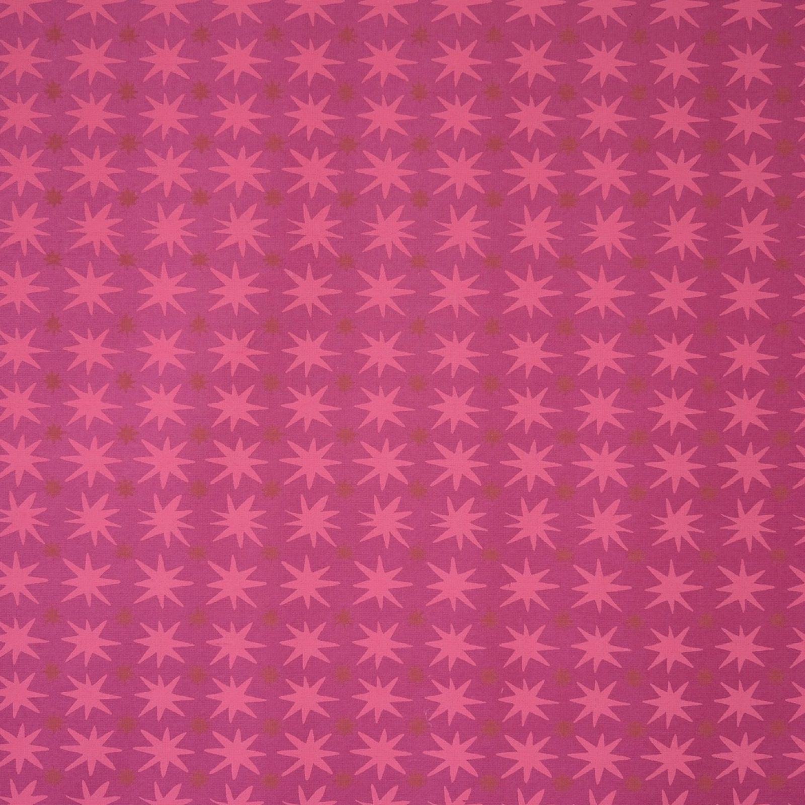 Magenta Stars Wrapping Paper