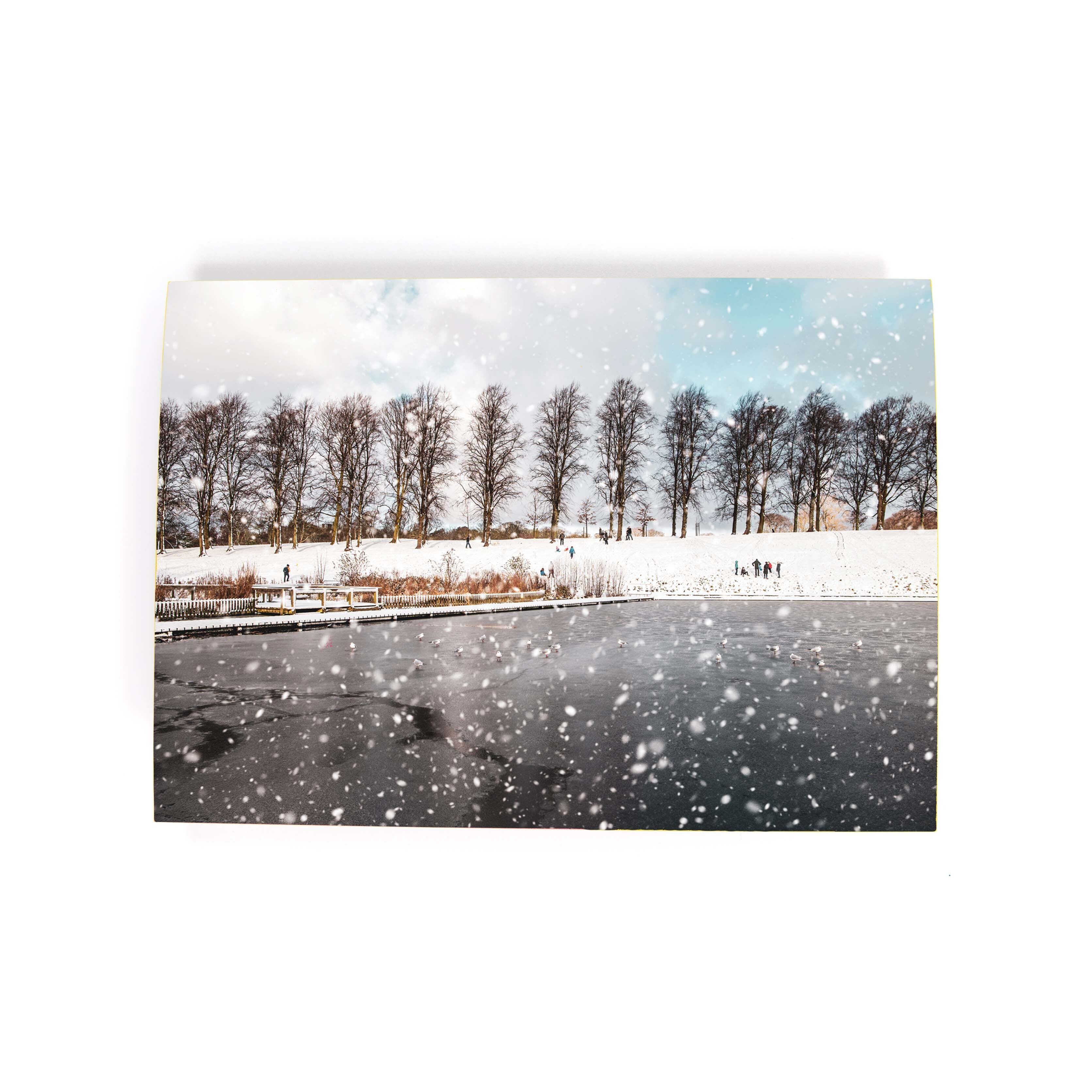 Inverleith Park, Edinburgh Christmas Card