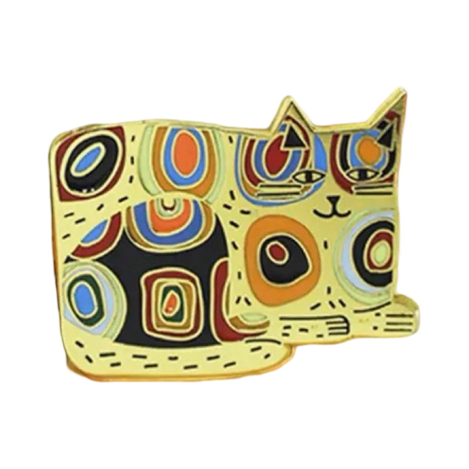 Wassily’s Cat Enamel Pin Badge