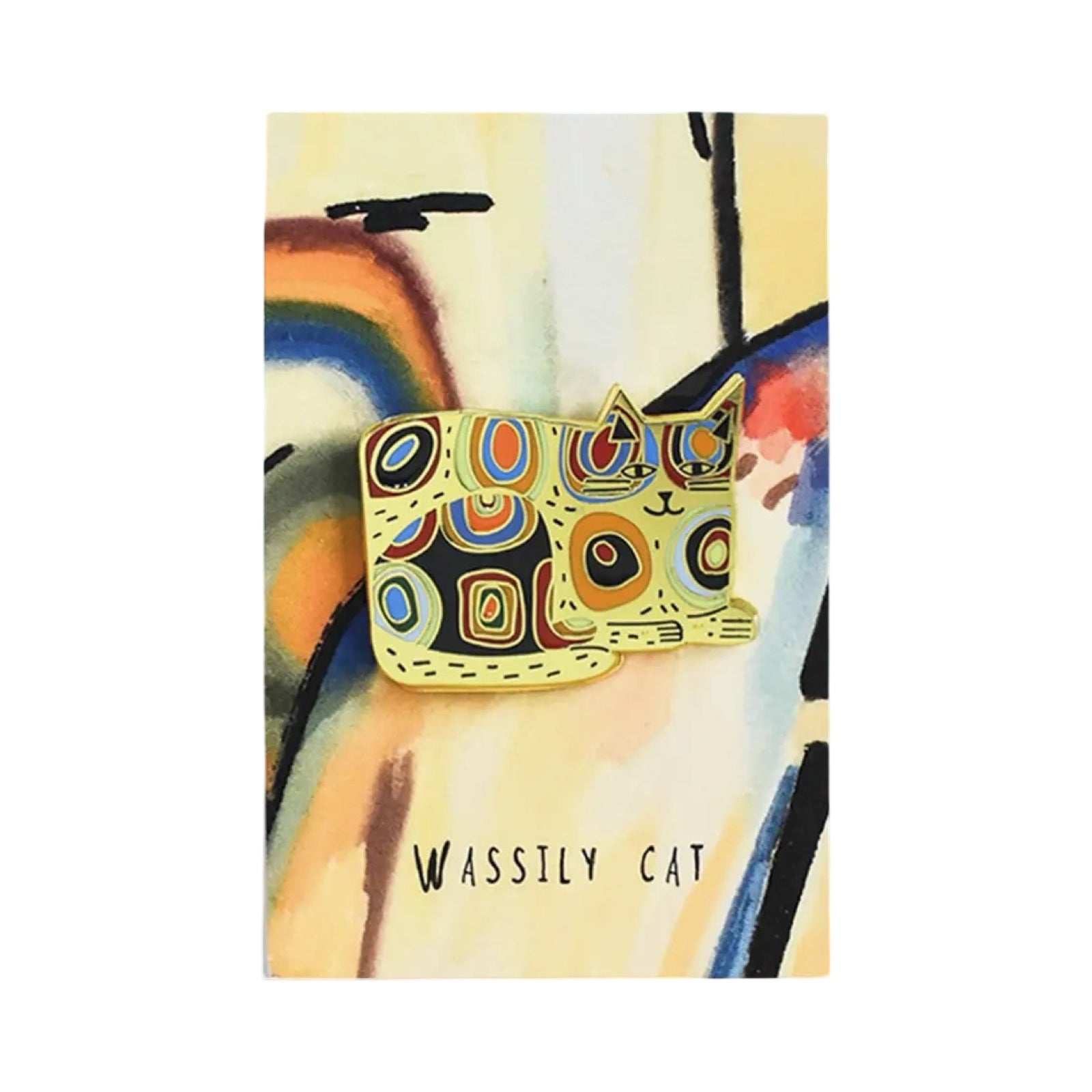 Wassily’s Cat Enamel Pin Badge