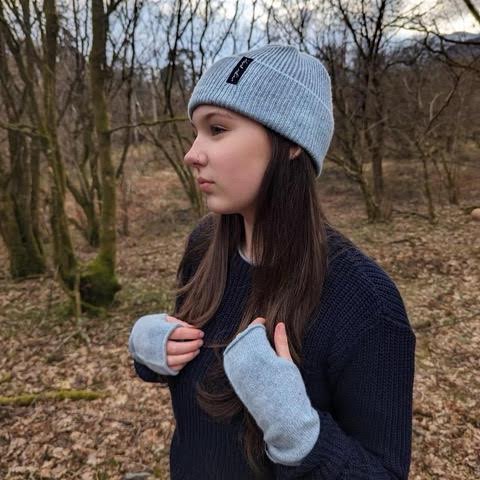 Sea Harr Wool Wrist Warmers.