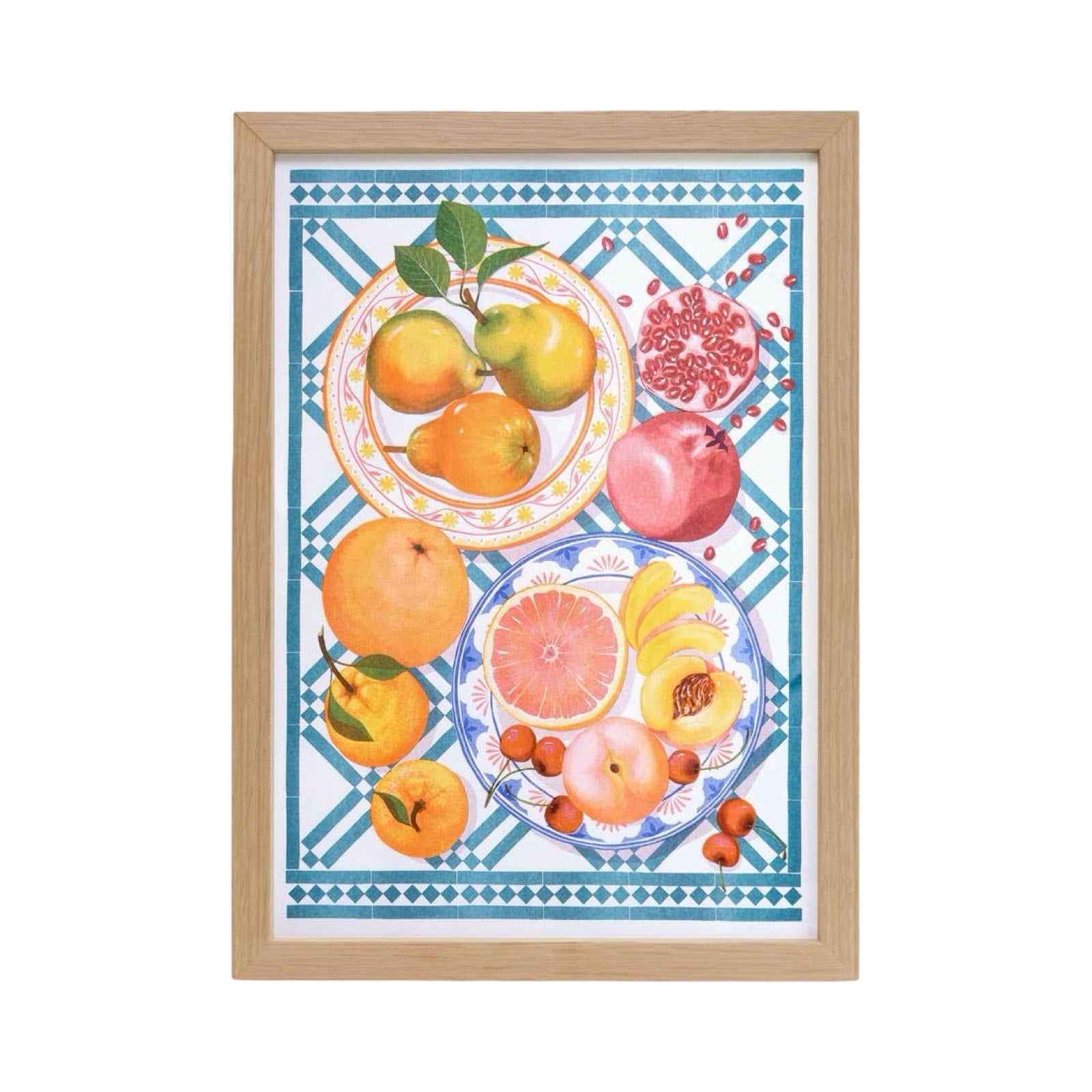 Tablescape Fruit Print
