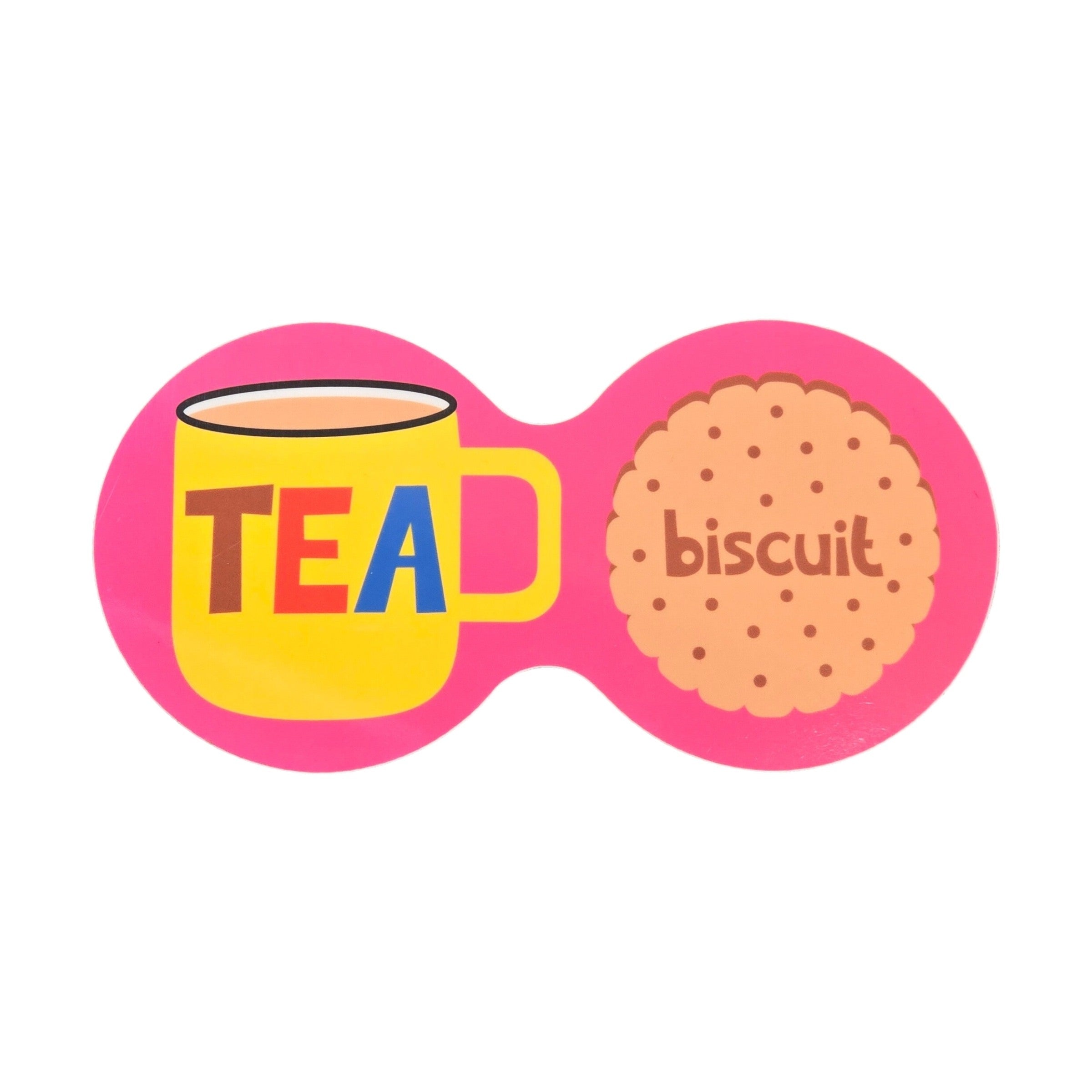 Double coaster, one side for your cuppa tea, the other for your biscuit.