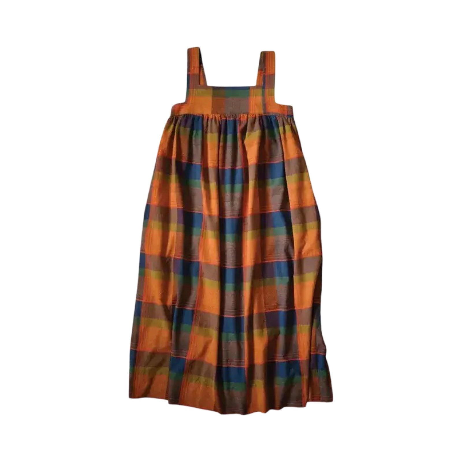 Sewing pattern for a maxi sundress or dress with a neat, mitre bodice and a gently elasticated back. 