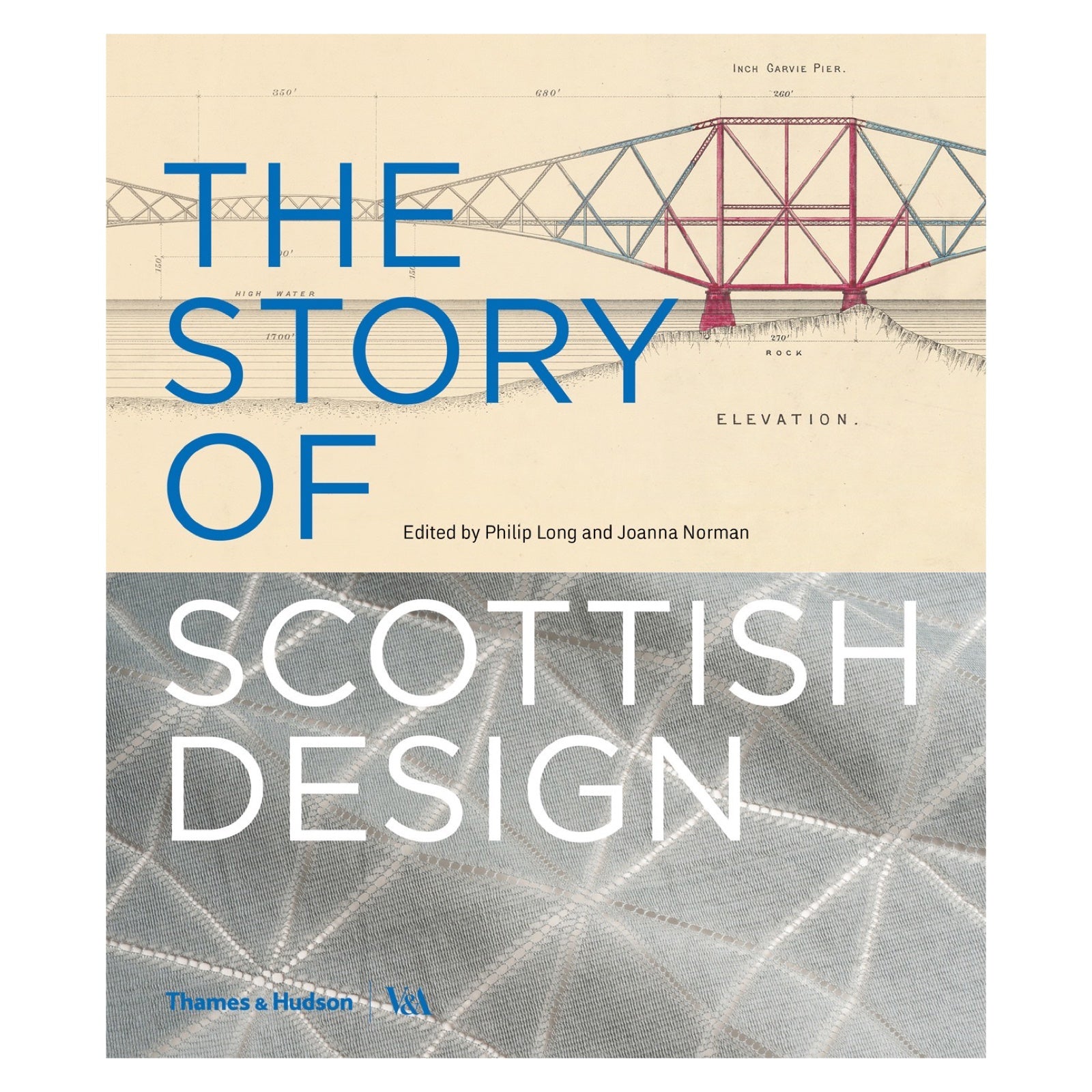 The front cover of The Stroy of Scottish Design Book