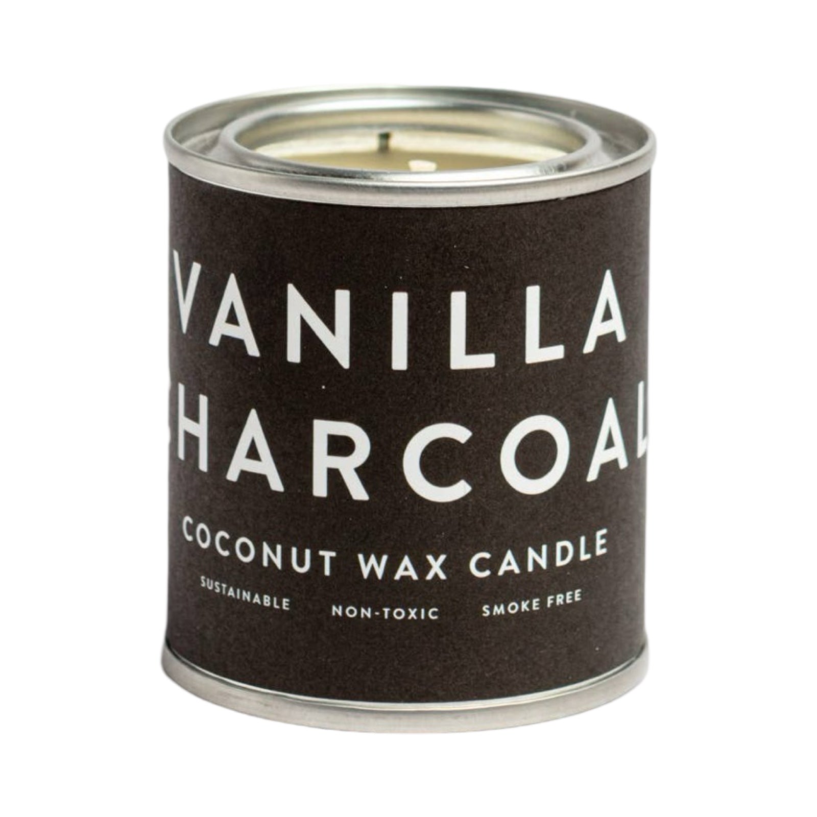 Vanilla Charcoal Tinned Candle