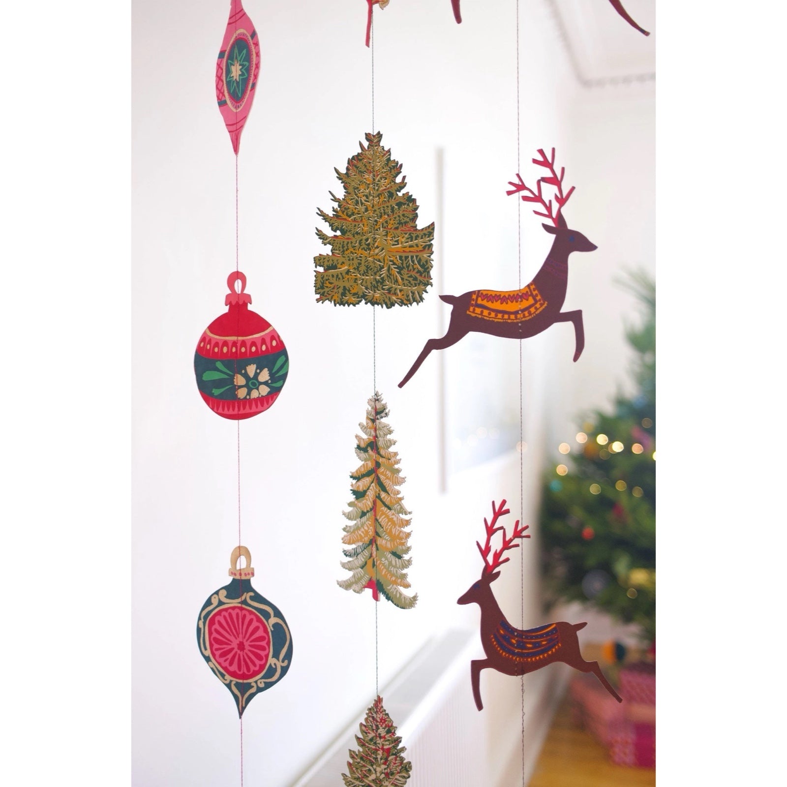 Reindeer Vertical Wall Hanging