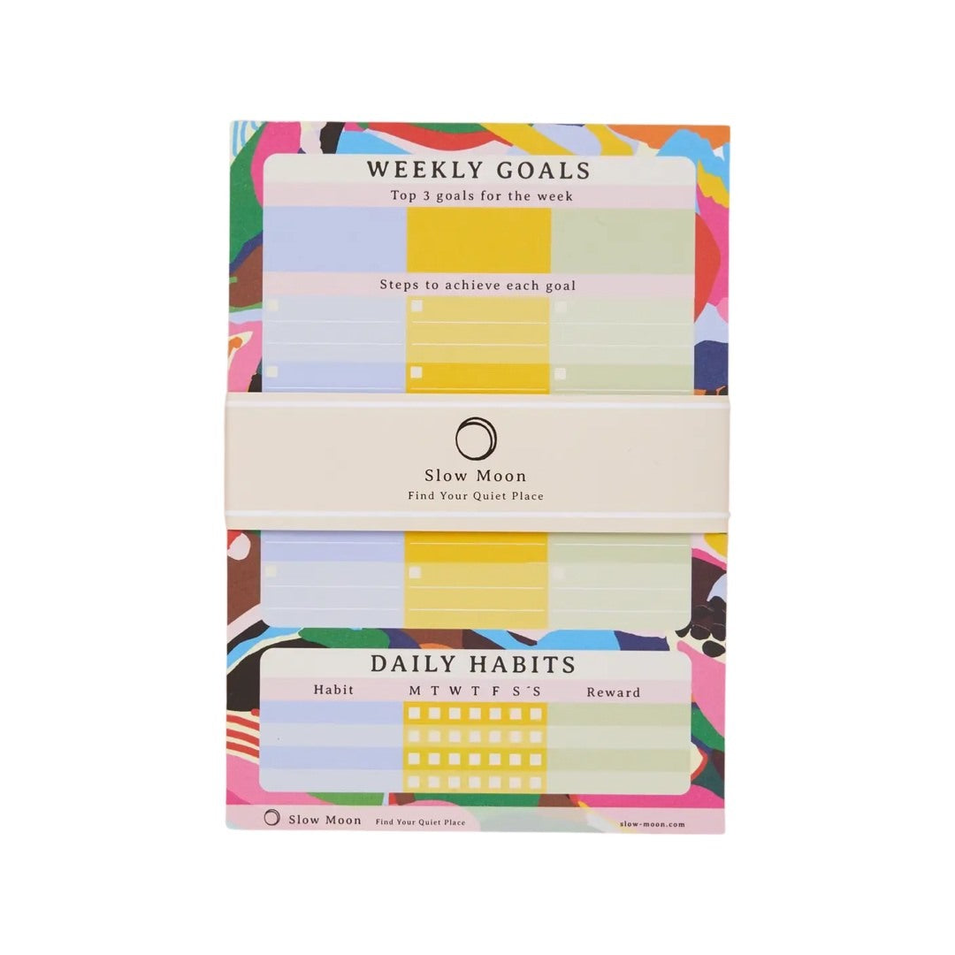 Weekly Goals Notepad | Independent Gift Shop Edinburgh